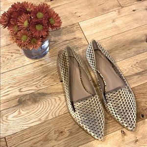 Anthropologie Pointed Flats Size 6